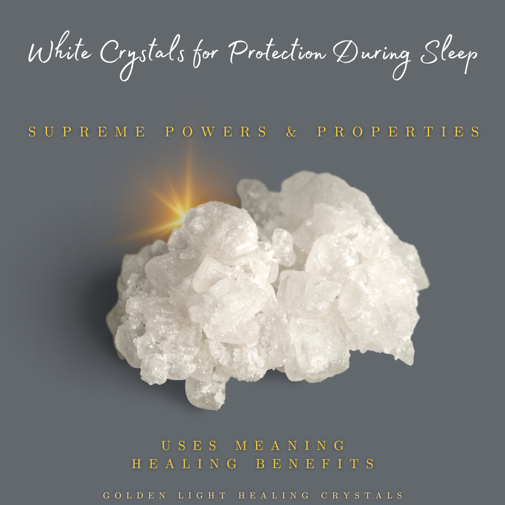 White-Crystals-for-Protection-During-Sleep