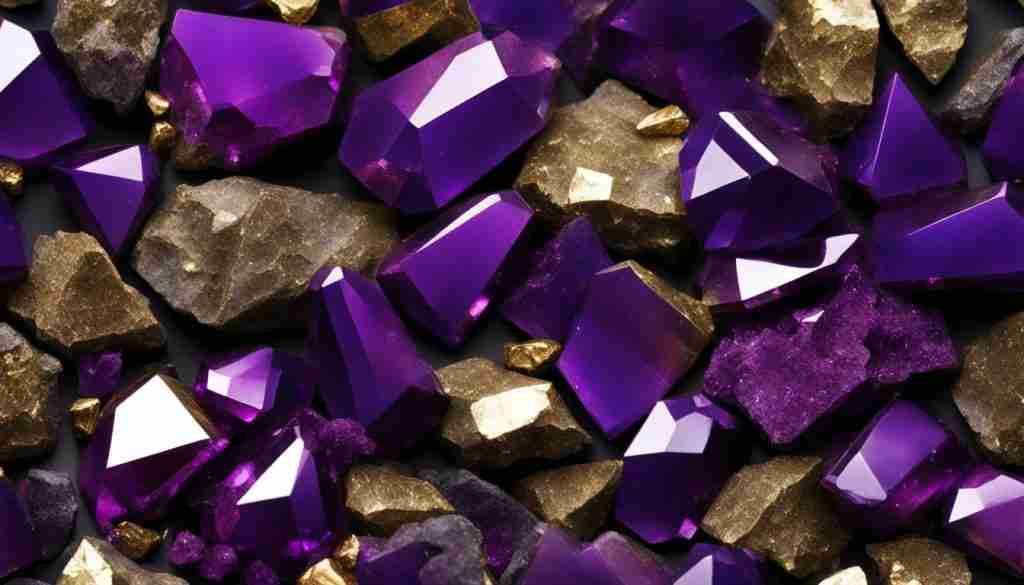 purple pyrite