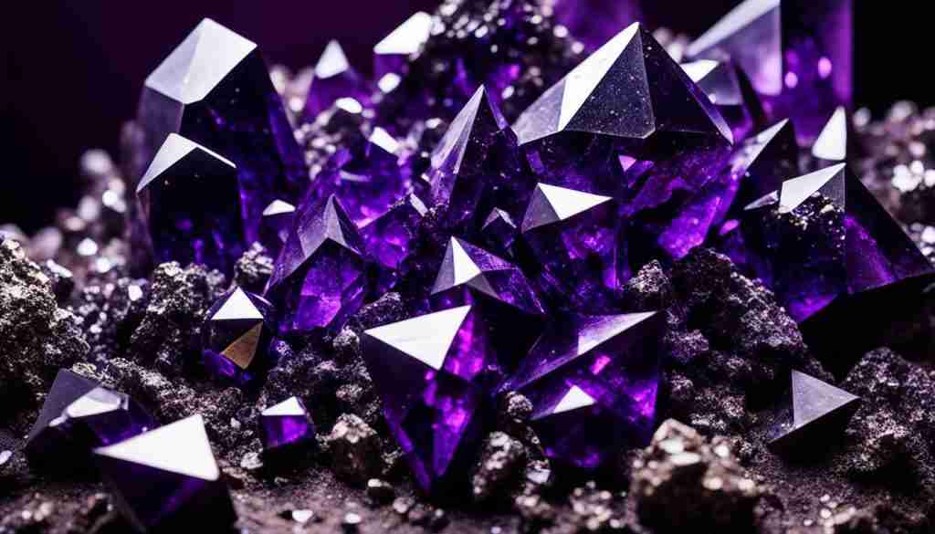 purple pyrite