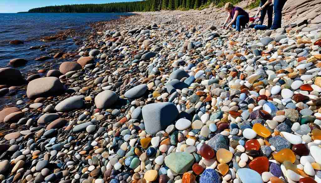 Agate hunting in Wisconsin