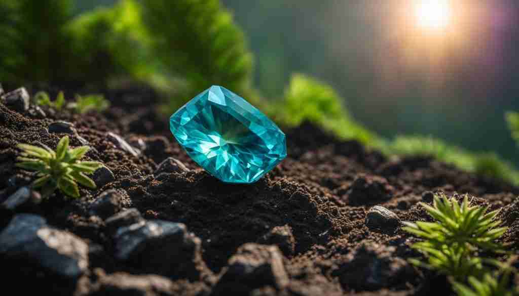 Apatite gemstone in Alabama