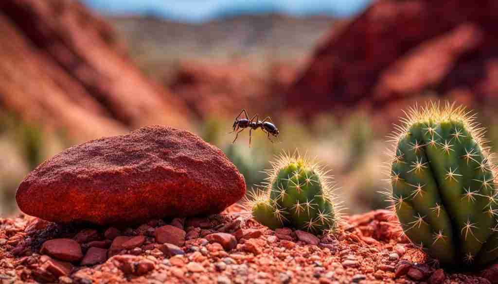 Arizona Ant Hill Garnet