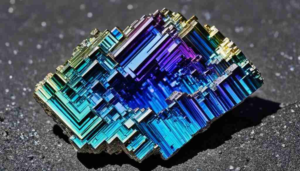 Bismuth crystals