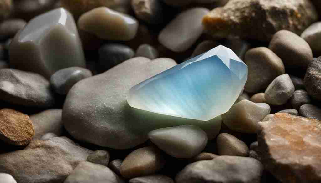 Chalcedony gemstone
