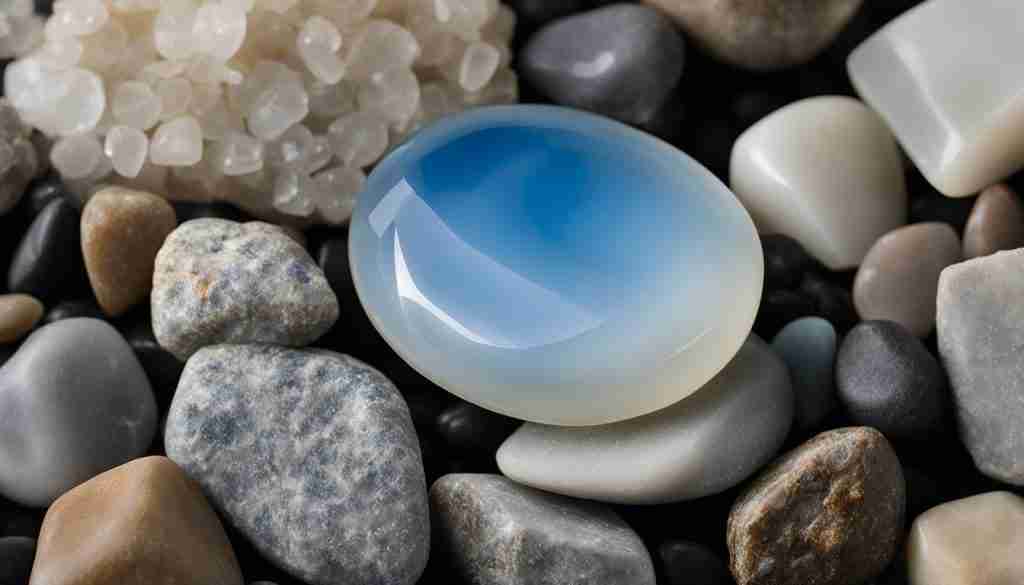 Chalcedony gemstone