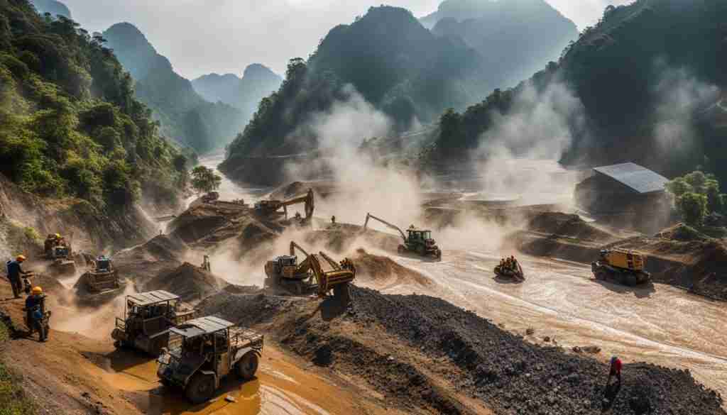 Gemstone Exploitation in Vietnam