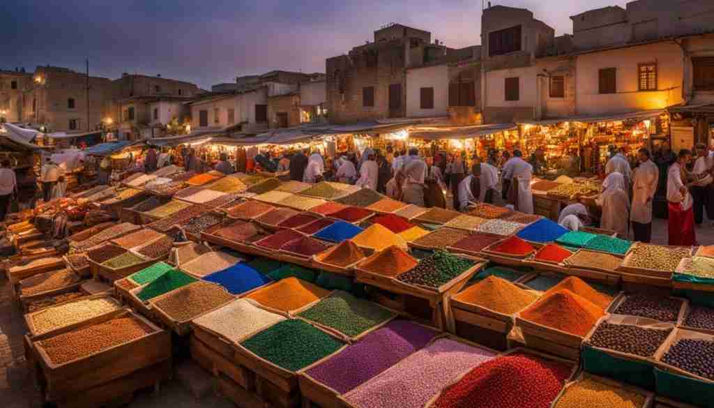 Gemstone Market in North Cyprus
