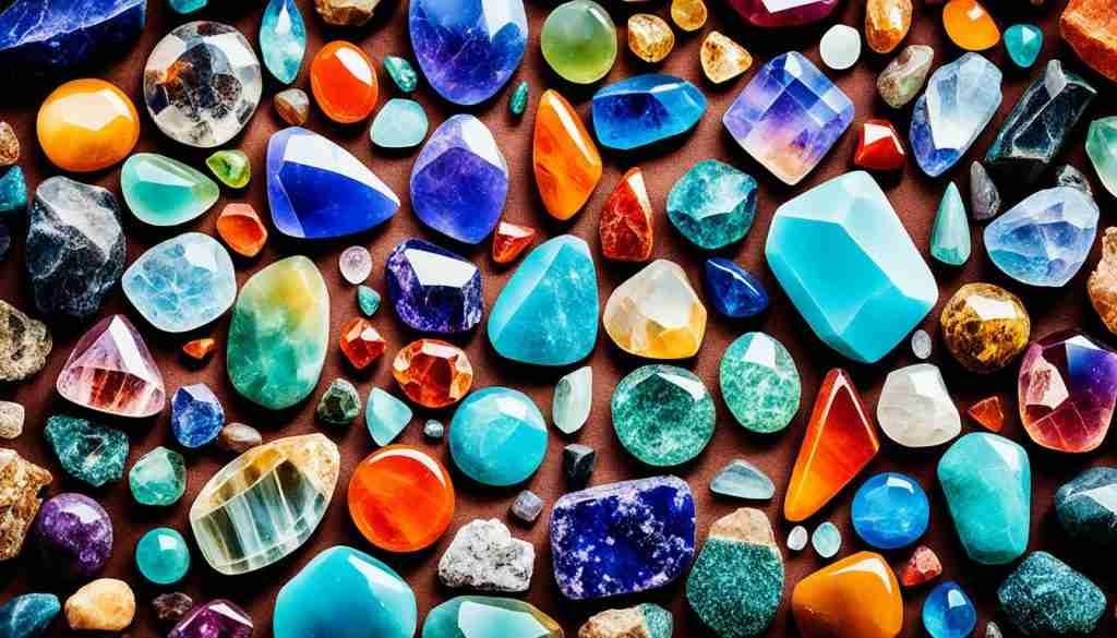 Gemstone crystals in Namibia Gemstone crystals in Namibia