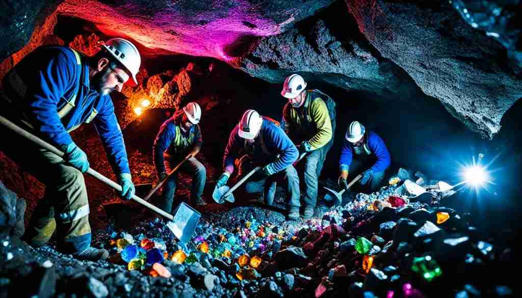 Gemstone mining in Malaysia