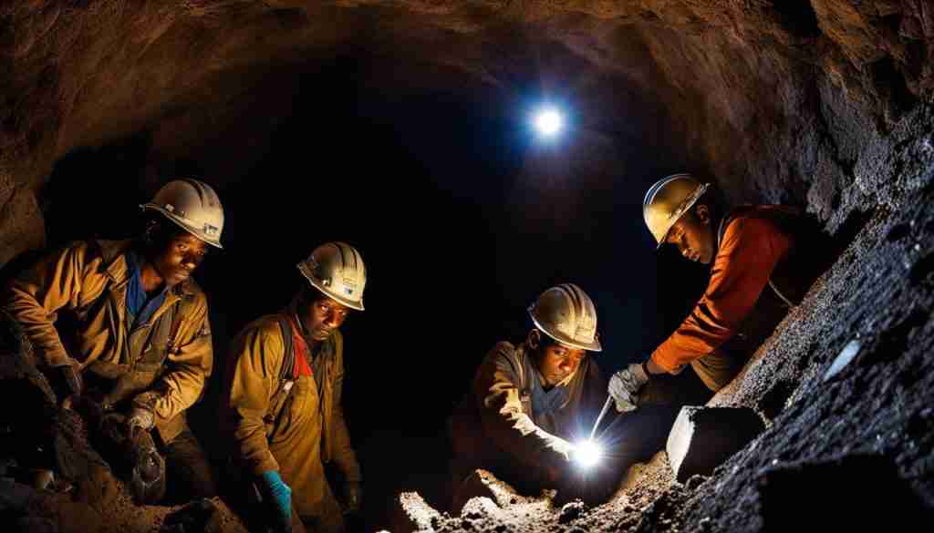 Grandidierite Mining in Madagascar