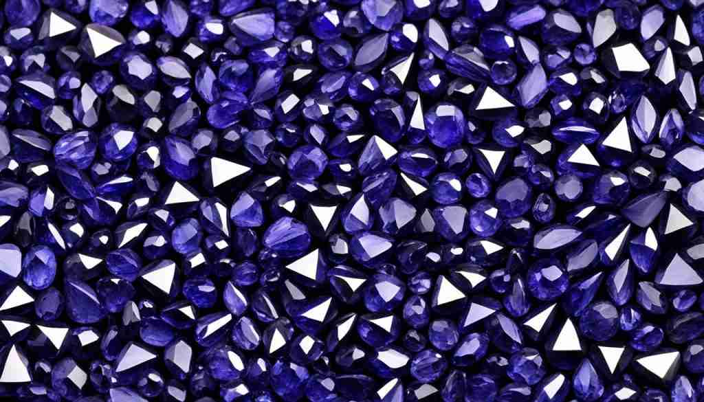 Iolite gemstone