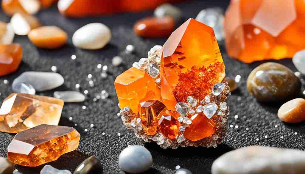 Luxembourg orange mineral