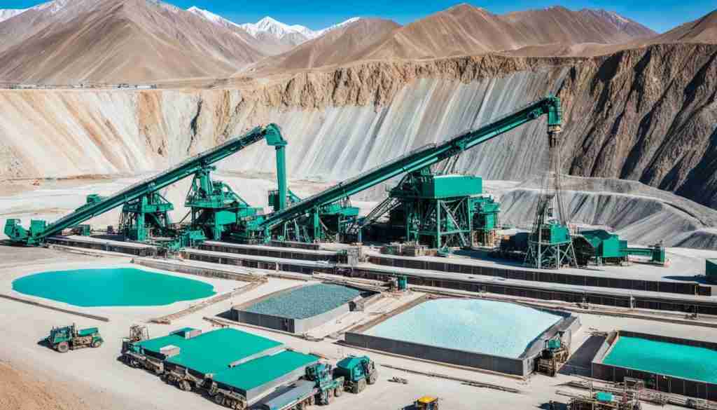 Mineral facilities in Kyrgyzstan