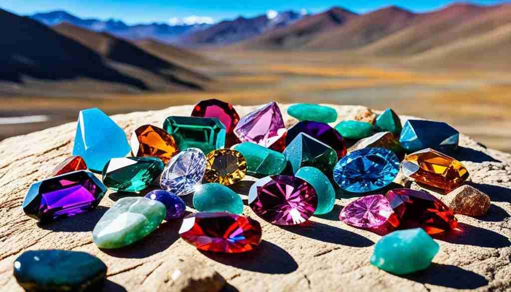 Mongolian gemstones