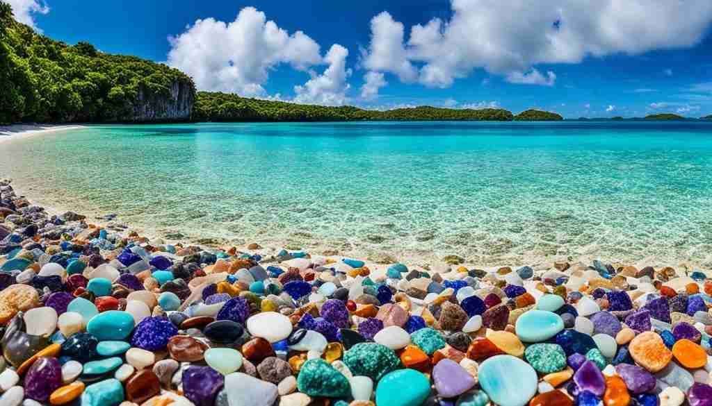 Palau's natural gemstones