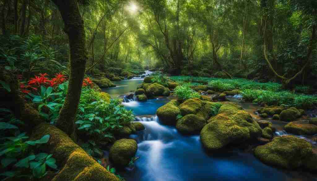 Sapphire deposit in Laos