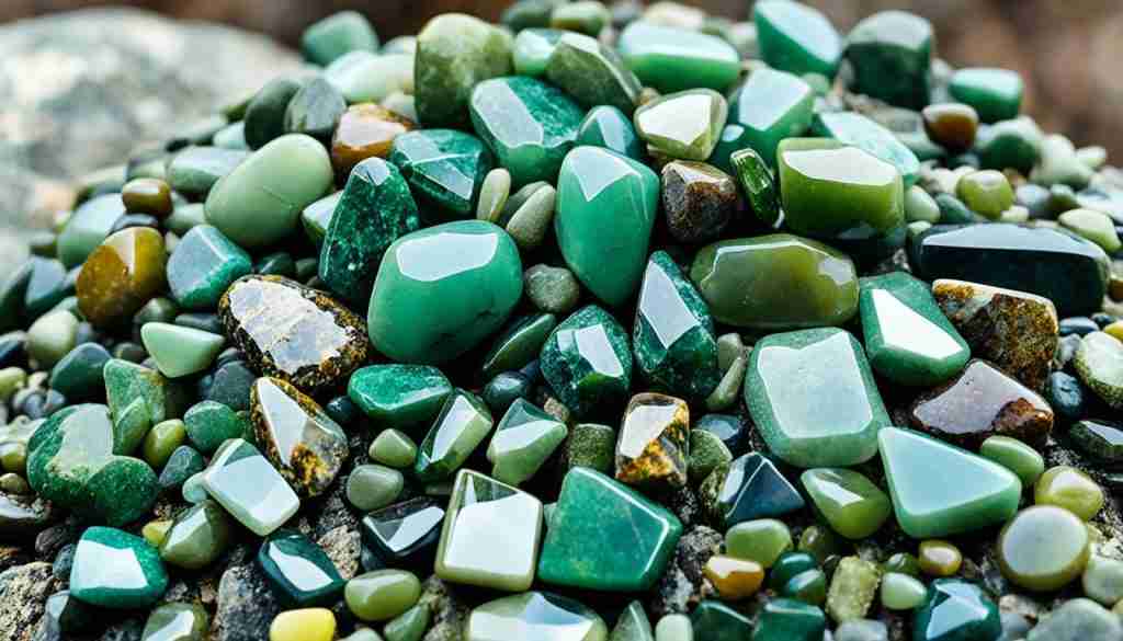 Serpentine gemstone in Pennsylvania