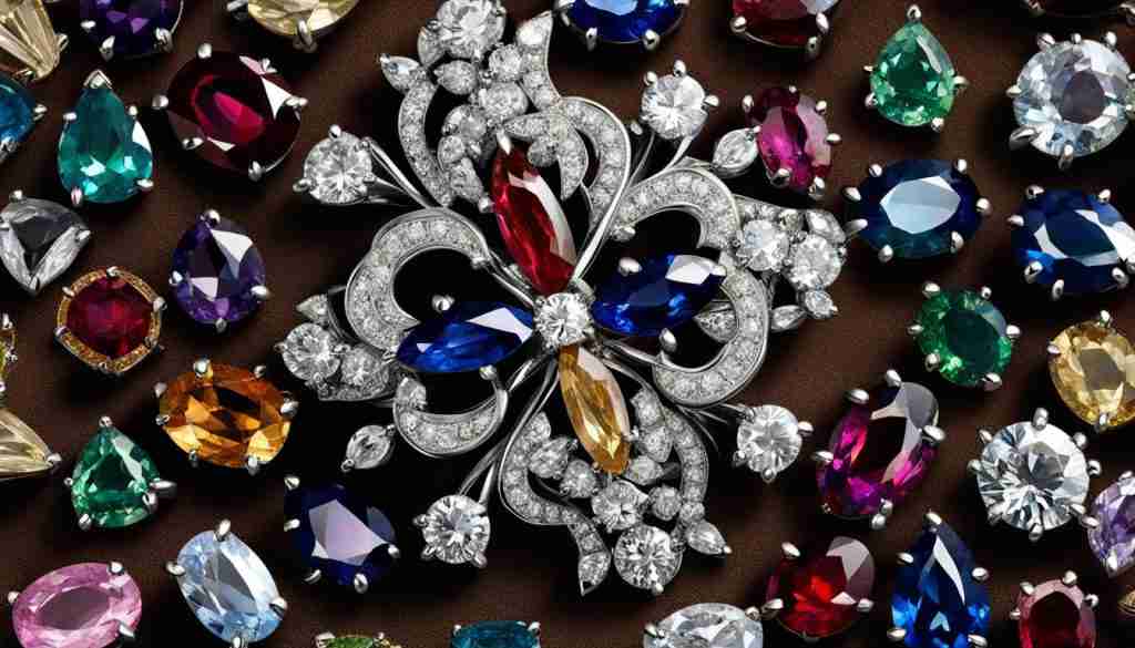 breast cross and diamond platinum ring