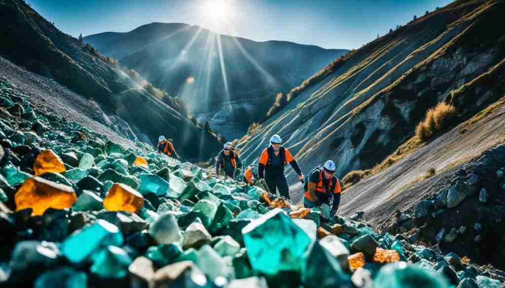 gemstone mining in Kosovo
