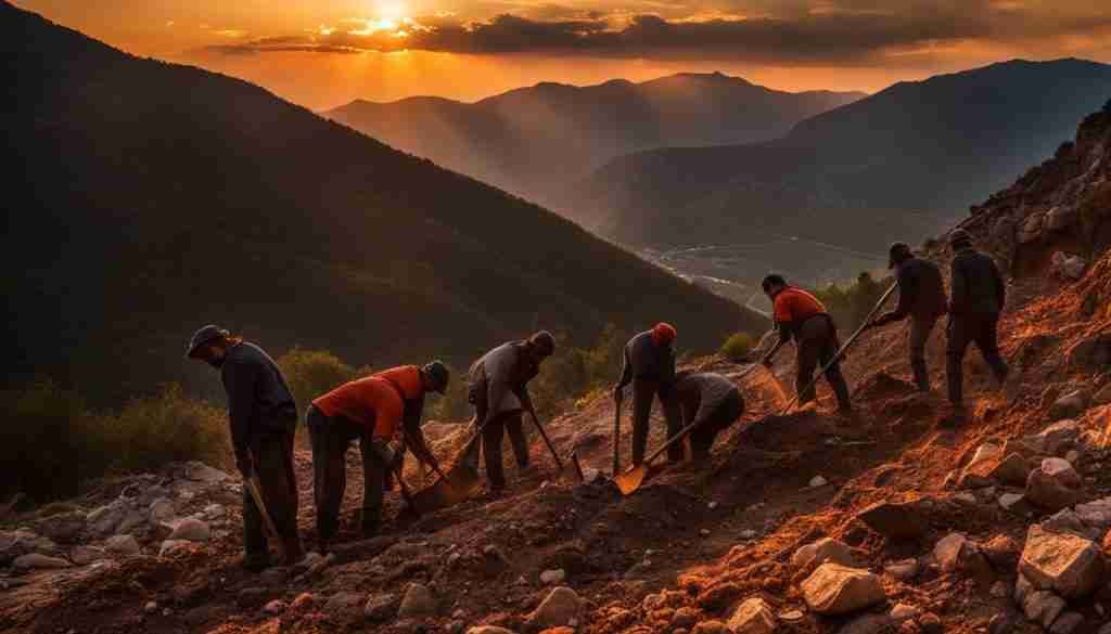 gemstone mining in Montenegro