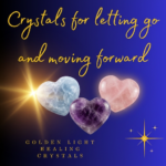 _image of a heart shaped crystals, crystals for letting go,